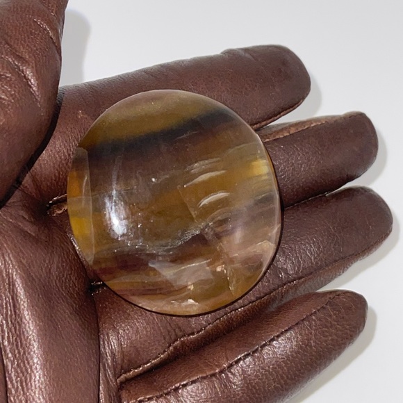 Fluorite Palm Stone 💛HP!💛 - Picture 13 of 14